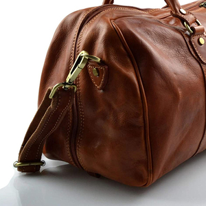 Wholesale Outdoor PU Leather <b>Luggage</b> Travel Duffle Bag Business Travel High Quality Men Duffel Travelling Bag - Product Image 6