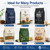 Fabricant de sacs d'emballage pour aliments pour animaux de compagnie, pour sachets personnalisés imprimés de nourriture pour chiens, friandises pour chats et croquettes sèches, vente en gros