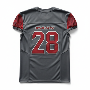 Uniforme de football américain pour femmes, imprimé, manches courtes, sur mesure, OEM, vente en gros - Product Image 2