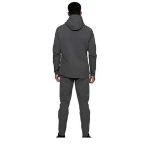 Veste coupe-vent à capuche avec fermeture éclair intégrale pour hommes, entièrement imprimée, grandes tailles, imperméable, services OEM disponibles - Product Image 4