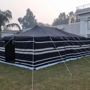 Tente en toile de coton de luxe 100% type Bell – Tente robuste, imperméable, ignifuge et résistante aux UV pour le désert, le camping et les activités de plein air - Product Image 1