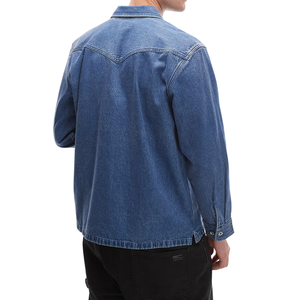 Camisa Vaquera Casual Cómoda para Hombre, Transpirable, Antibolitas, Tela de Algodón Personalizable, Venta al por Mayor - Product Image 3