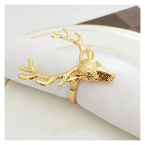 Polished Metal <b>Napkin</b> Ring Set Stylish Serviette Holder for Restaurant Dining <b>Wedding</b> Party Banquet and Home Decor - Product Image 2