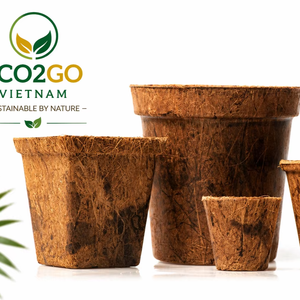 Pot en fibre de coco biodégradable, écologique, léger et durable pour pépinière, utilisation au sol, fabricant OEM - Product Image 2