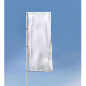 Bandera de Pluma Promocional Portátil de Polipropileno Tejido con Impresión Personalizada, Correa Ajustable, Instalación Instantánea, Forma de Lágrima - Product Image 1