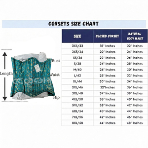<b>Underbust</b> Steelboned Waist Training And Fashion Wear Brocade Corset | Premium Quality Corsets Manufacturer - Product Image 5