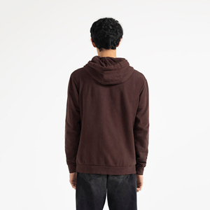 Sudadera con capucha de invierno para hombre, talla grande, con cremallera completa, logotipo personalizado, impresión digital, con cuentas, 100% algodón, venta al por mayor ODM/OEM - Product Image 6
