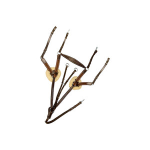 Martingala de Cuero para Caballo con Acolchado de Felpa para Equitación - Product Image 1
