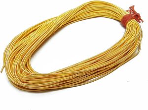 Hilo de bordado de alfiler de seguridad personalizable, resistente a altas temperaturas, chapado en oro, con alambre de bullion francés rígido para insignias - Product Image 4