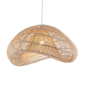 Trendy Rattan Lamps for All Style Home Decor Woven Rattan Lampshade Pendant <b>Light</b> Made in Vietnam by King Craft Viet - Product Image 4