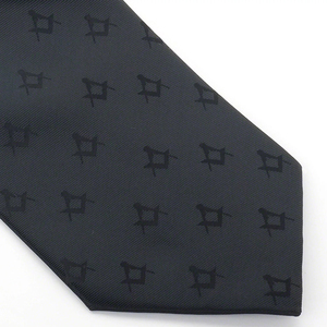 Cravate Maçonnique Neuve de Qualité Supérieure en Soie Tissée 100% pour les Degrés Alliés – Cravates Maçonniques Neuves et Sur Mesure de Haute Qualité pour Hommes - Product Image 6