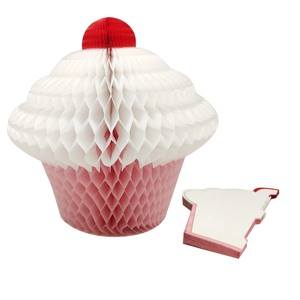 Colorido papel de seda fiesta fruta panal decoraciones 30CM altura - Product Image 3