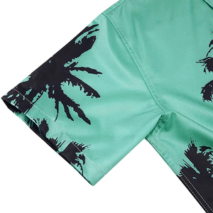 Camiseta Hawaiana Antiarrugas para Hombre, Calidad Premium, Ropa Casual, Últimos Diseños en Oferta, Camisetas para Hombre con Logotipo/Color Personalizado - Product Image 3