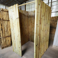 Treillis et portes de clôture en bambou de Bali de haute qualité Cadre en bois personnalisable Conception unique pour le prix de protection en plein air et agricole