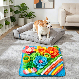 Dog Sniffing Pad Foraging <b>Mat</b> for Cats <b>Small</b> Animals Feeding Puzzle Interactive Toy Smell Training Pet Olfactory Snuffle <b>Mat</b> - Product Image 5