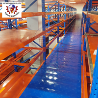 Fabricant de systèmes de planchers en mezzanine robustes pour les installations logistiques avec une conception gain de place et une structure en acier technique