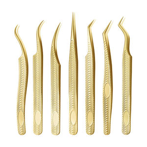Pinzas para Pestañas al por Mayor para Procedimientos de Belleza en Acero Inoxidable Alemán y con Certificación CE a Precio Competitivo - Product Image 1