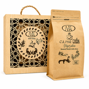 กาแฟเมล็ดเต็ม รสเข้มข้น กลิ่นหอม รสชาติเข้มข้น กระบวนการผลิตแบบเปียก 100% คั่ว โรบัสต้า บรรจุภัณฑ์แบบแพ็คใหญ่ เวียดนาม - Product Image 6