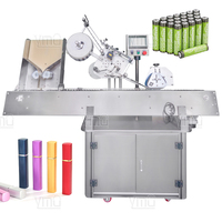 YIMU215 étiqueteuse automatique de bouteille d'huile essentielle de lèvre de flacon de tube souple en plastique crayons de bougie machine d'étiquetage de batterie de saucisse