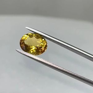 Citrine dorée naturelle 7x5MM de forme ovale, pierre précieuse de qualité supérieure pour la fabrication de bijoux - Product Image 1