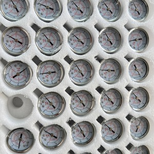 Aço inoxidável manômetro Flange/rosca Conexão <span class=keywords><strong>0</strong></span>-100MP Shockproof Silicone óleo enchido manômetro à prova de choque - Product Image 6