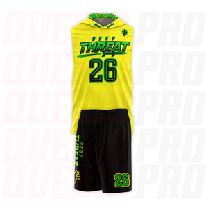 Hooded Dri-Fit 7v7 Custom Flag Football Uniforms 2 Jerseys + 1 Short Fully Customized Compression Sets 7on7 Flag Football Wear - Product Image 2