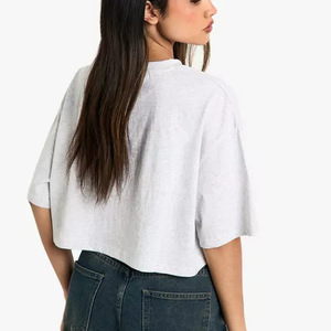 Suéter de punto personalizado con logo para mujer, camiseta de verano de punto a rayas con número impreso, jersey de fútbol oversize, suéter tipo cubre-ropa. - Product Image 5