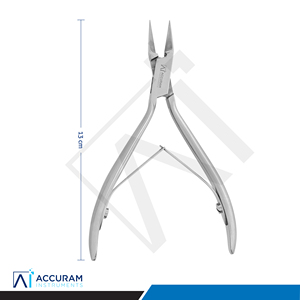 Stainless Steel Cuticle Nipper Professional Nail Cutter Polish Satin Finish Manicure Pedicure Nail Care Tool - Product Image 6