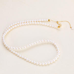 Pendientes de Clip con Perlas de Agua Dulce de 3-4 mm, Oro de 14K Inyectado, Estilo Zhuji, Sin Agujero, Estrella de Cueva, El Evangelio de la Perla - Product Image 1