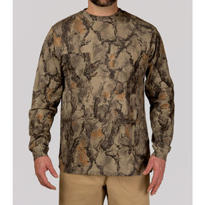 T-shirt à manches longues anti-boulochage pour homme, décontracté, camouflage tactique, tricoté, séchage rapide, pour l'extérieur, modèle transfrontalier - Product Image 4