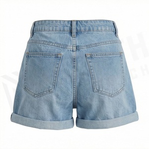 Manufacturer High Waist Customized Color Women <b>Denim</b> Cargo Shorts Rhinestone New Style Sexy <b>Stretch</b> Hot Pants Summer - Product Image 2