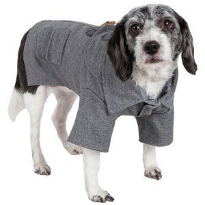 Cappotto per Animali Domestici in Lana con Rivetti Statici e Colletto alla Moda, Elegante Abbigliamento per Animali - Product Image 2