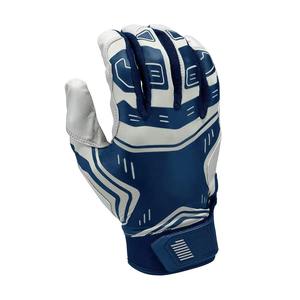 Gants de frappeur de baseball personnalisés en gros, 100 % cuir, doigts entiers, haute résistance, adhérence durable, couleur et logo personnalisables, professionnels - Product Image 2
