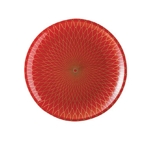 Round <b>Ceramic</b> Flat <b>Plate</b> Solid White Minimalist Design Dishes & <b>Plates</b> - Product Image 6