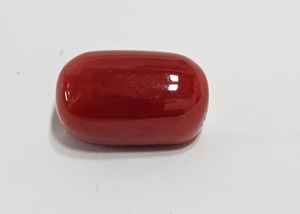 Coral Rojo Natural Italiano en Forma de Cabujón, Color Sangre, Gema de Alta Calidad, Gema Suelta para Joyería - Product Image 2