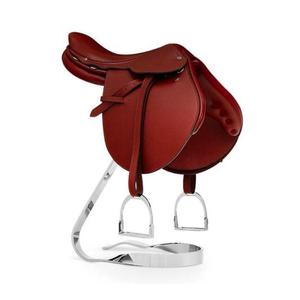 Selle de course en cuir véritable avec arceau en bois, absorbant la transpiration, écologique et durable, prix de gros, vente chaude - Product Image 2