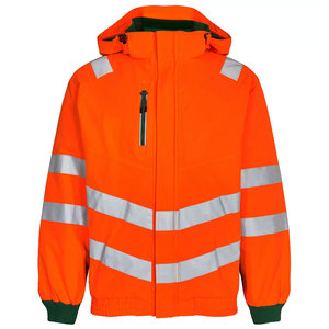 Wholesale Winter Safety <b>High</b> <b>Visibility</b> Reflective Tape <b>Jacket</b> Warning Hi Vis Workwear Construction Worker <b>Softshell</b> <b>Jackets</b> - Product Image 5
