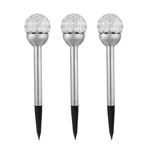 3ชิ้นไฟทางเดินพลังงานแสงอาทิตย์ RGB กันน้ำ IP44เปลี่ยนสีสำหรับสวนทางเดินสนามและตกแต่งเทศกาล - Product Image 2