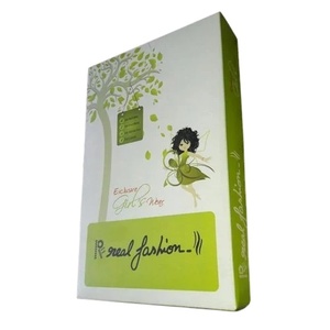 Custom Printed Girls Clothing Packaging Box | Eco Friendly Paper Apparel <b>Gift</b> Box for Garment Dress Packaging Manufacturer - Product Image 1