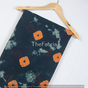 Premium Lightweight Tie-Dye Cotton <b>Fabric</b> in <b>Black</b> Versatile for Home Decor Crafts Curtains Shirts Car Covers Clothing for Boys - Product Image 4