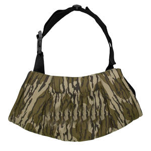 Manchette chauffante isolante pour les mains, idéale pour la chasse en hiver, avec doublure en toile, ergonomique, pour temps froid, avec fermeture éclair et bandoulière arquée - Product Image 1