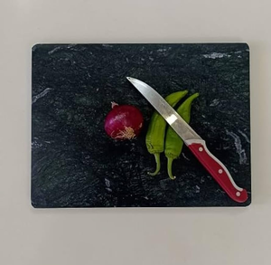 <b>Marble</b> Cutting Board Cheese Knife Leather Loop Hanging Custom Engraved <b>Large</b> <b>Marble</b> Cutting Board Best Price - Product Image 3