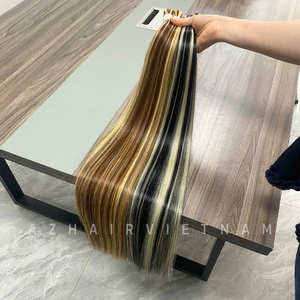 Extensiones de cabello virgen Premium a granel al por mayor, cabello humano natural crudo alineado con cutícula para suministro de estilismo profesional de salón - Product Image 1