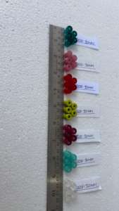 Cuentas de Cristal Ruso Facetadas, Multiformas, Multicolores, Transparentes y Opacas, para la Fabricación de Joyería, Venta al Por Mayor, Conifer - Product Image 4