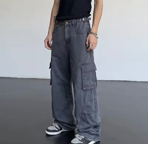 OEM Men <b>Wind</b> <b>Breaker</b> Zipper Climbing Pants With Pockets Men Cargo Pent Trousers for Hiking for Men - Product Image 5