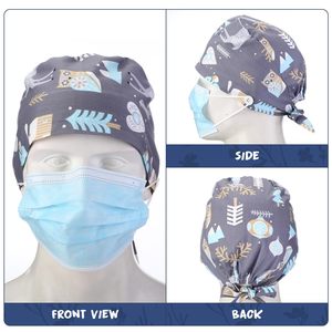 Best Selling <b>Scrub</b> <b>Caps</b> Surgical Nurse Hospital Uniform Customized Quick Dry Breathable Comfortable Needle Detection Unisex - Product Image 2