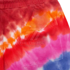 Shorts Tie Dye Resistentes al Viento Hechos en Fábrica para Venta en Línea, Shorts Tie Dye de Algodón de la Mejor Calidad - Product Image 6