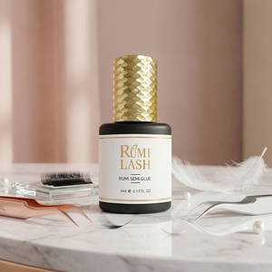 [RUMILASH] Pegamento para Extensiones de Pestañas RUMI Semi, de Uso Profesional, con Secado en 3 a 4 Segundos y Adhesivo Estable - Product Image 1