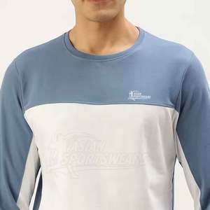 Sweat-shirt d'hiver pour homme, style minimaliste, 100% coton, texture polaire douce, chaud et confortable, look épuré, pour un usage quotidien - Product Image 6