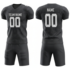 Uniforme de Fútbol Americano Personalizable y Transpirable para Hombre, Talla XL, Ropa Deportiva Personalizada que Incluye Jersey, Pantalón y Camiseta de Manga Corta - Product Image 3